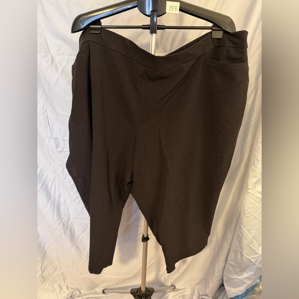 Avenue Black Crop Pants